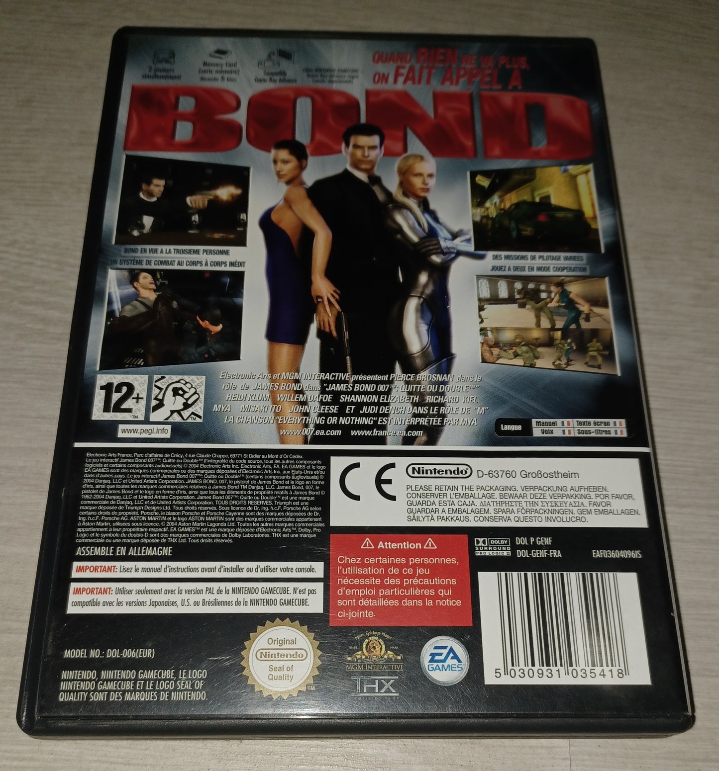 James bond 007 : Quitte ou double