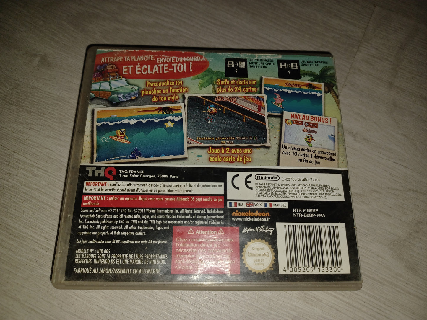 Bob l'éponge : Surf & skate roadtrip