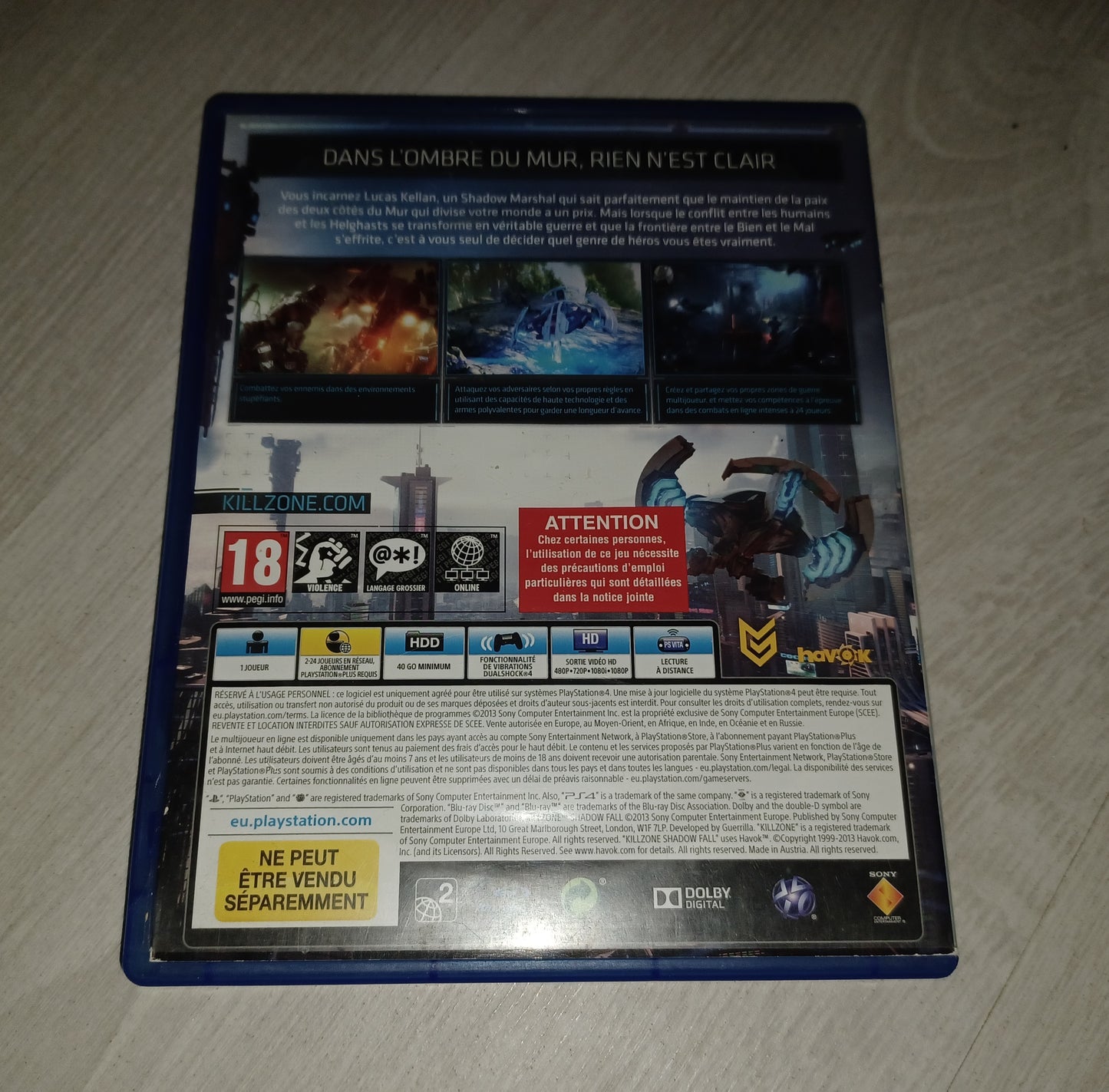 Killzone shadow fall