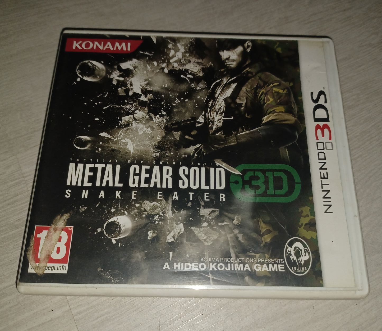 Metal gear solid 3D : snake eater
