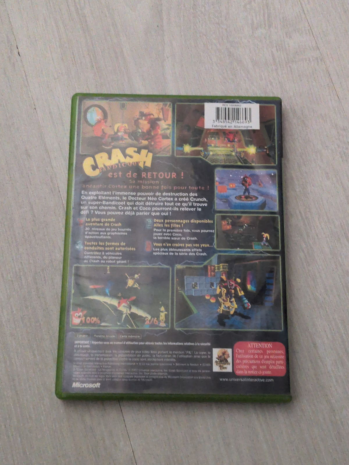 Crash bandicoot : La vengeance de cortex