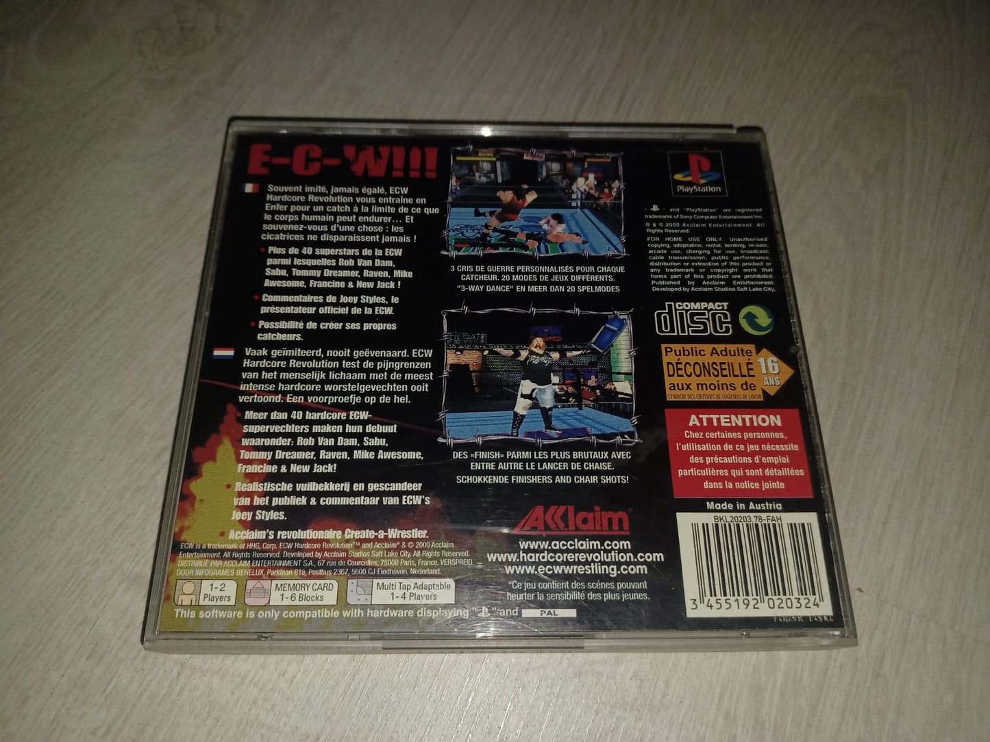 Ecw Hardcore revolution
