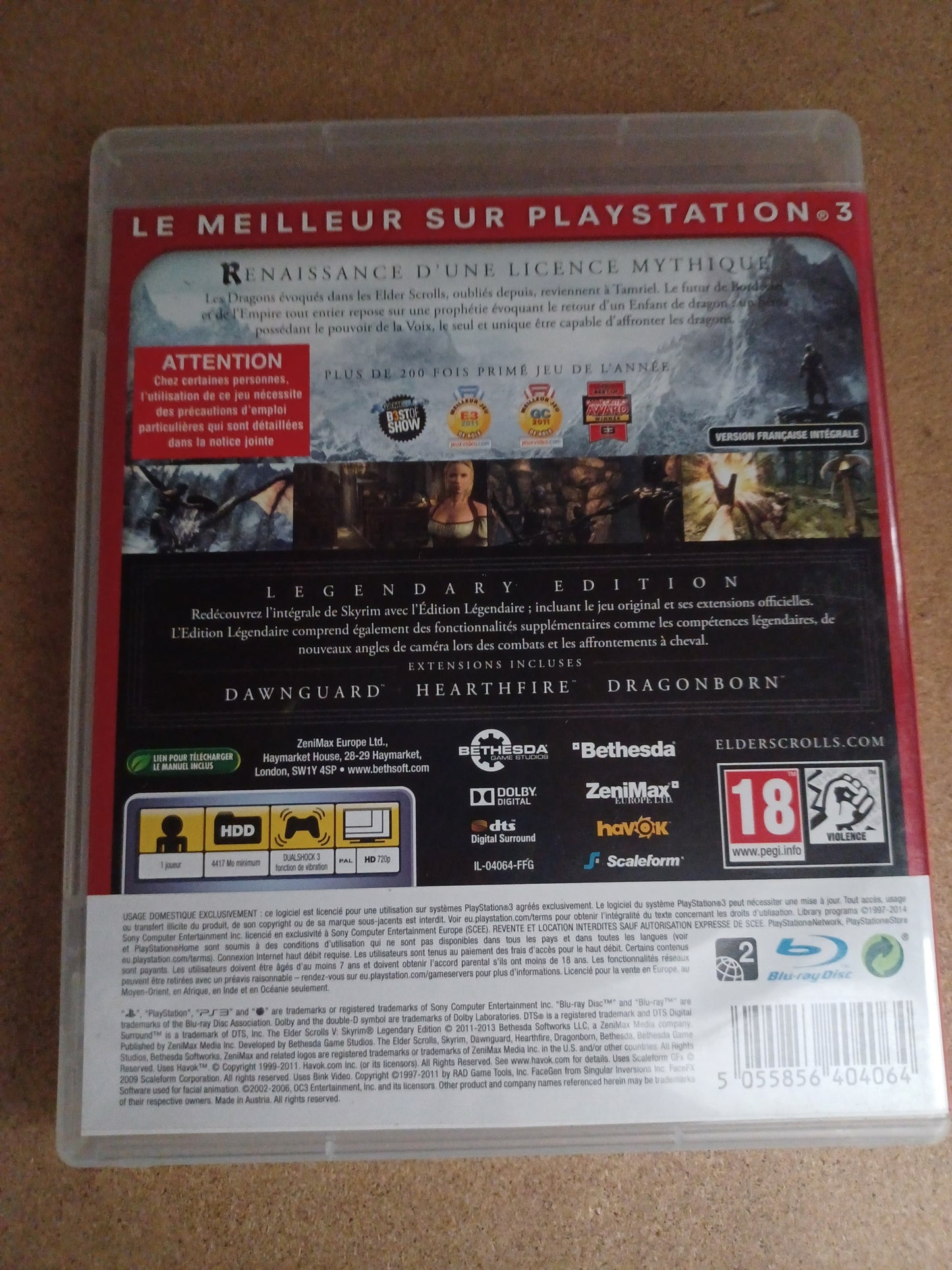 The elder scrolls V Skyrim Legendary Edition (Essentials)