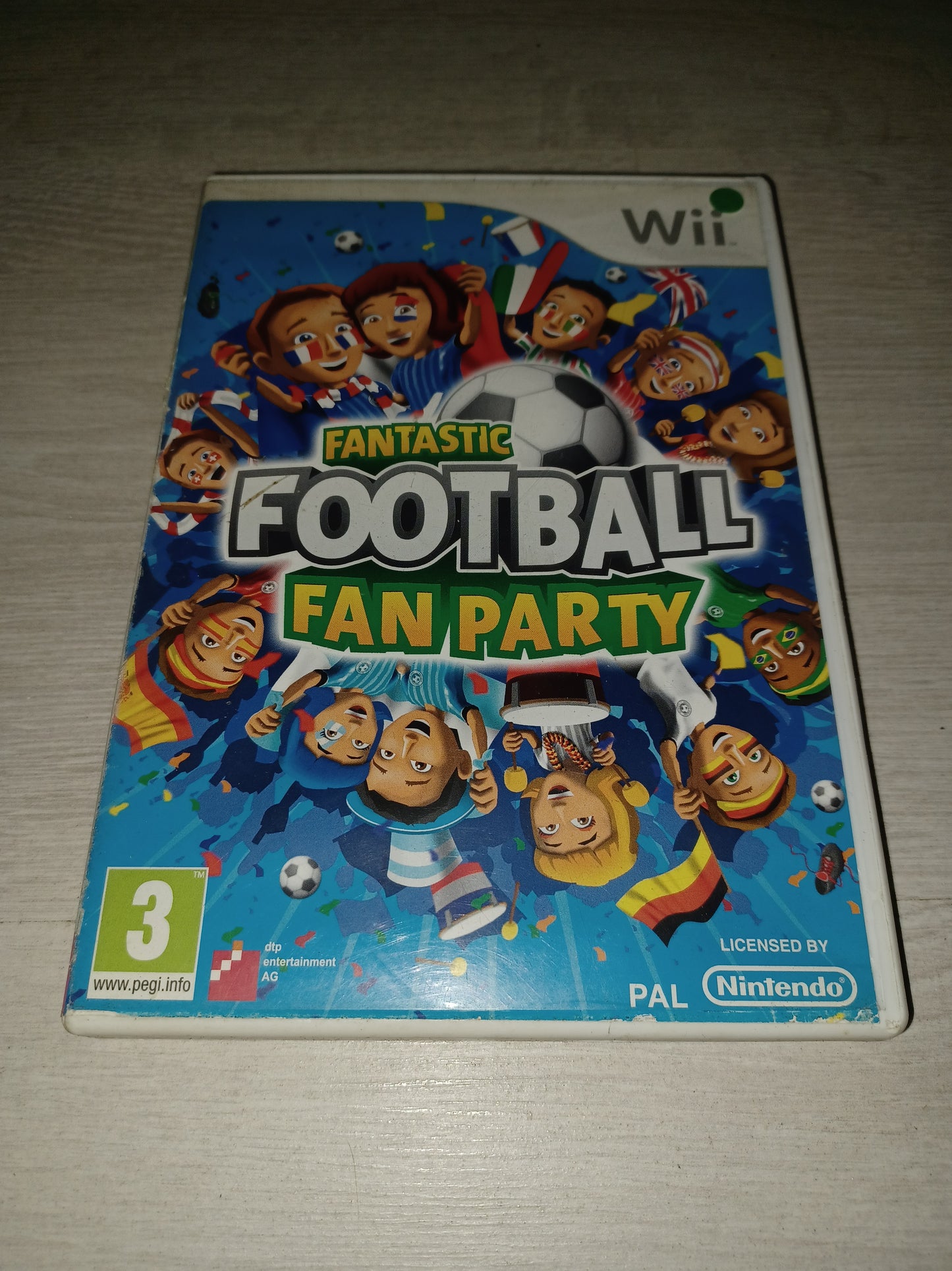 Fantastic football fan party