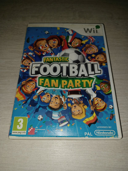 Fantastic football fan party