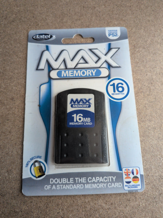 Carte mémoire PS2 - Max memory
