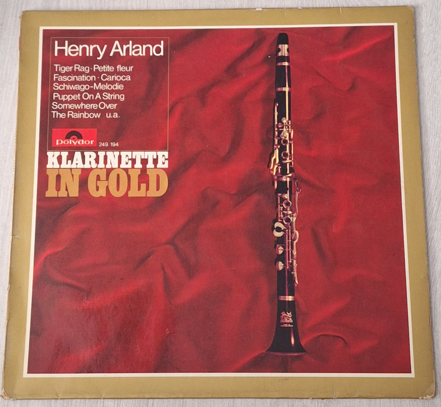 Henry ARLAND Klarinette In Gold