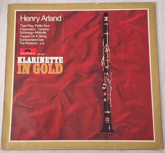Henry ARLAND Klarinette In Gold