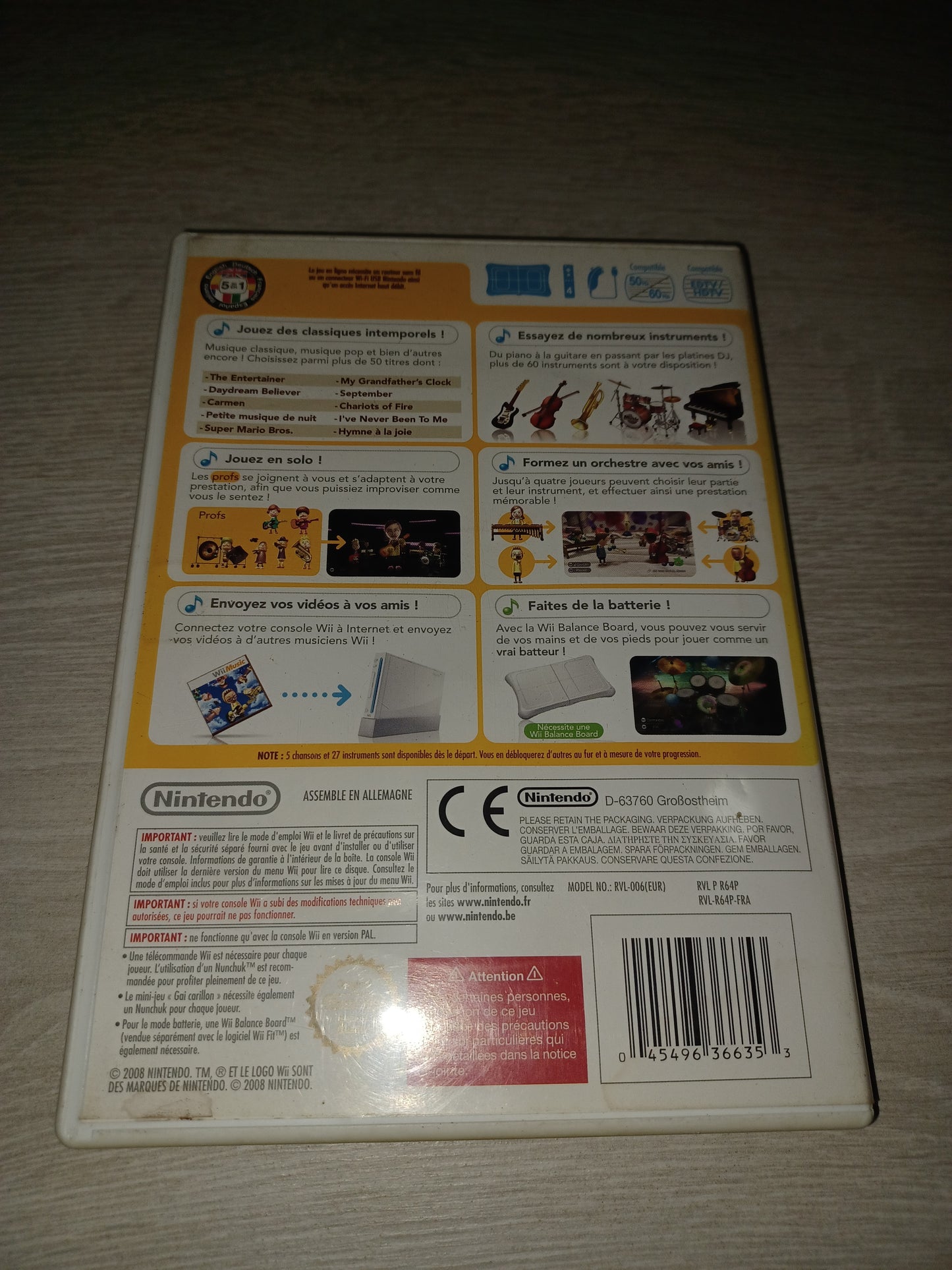Wii music