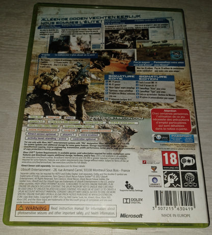 Tom clancy’s ghost recon future soldier édition signature
