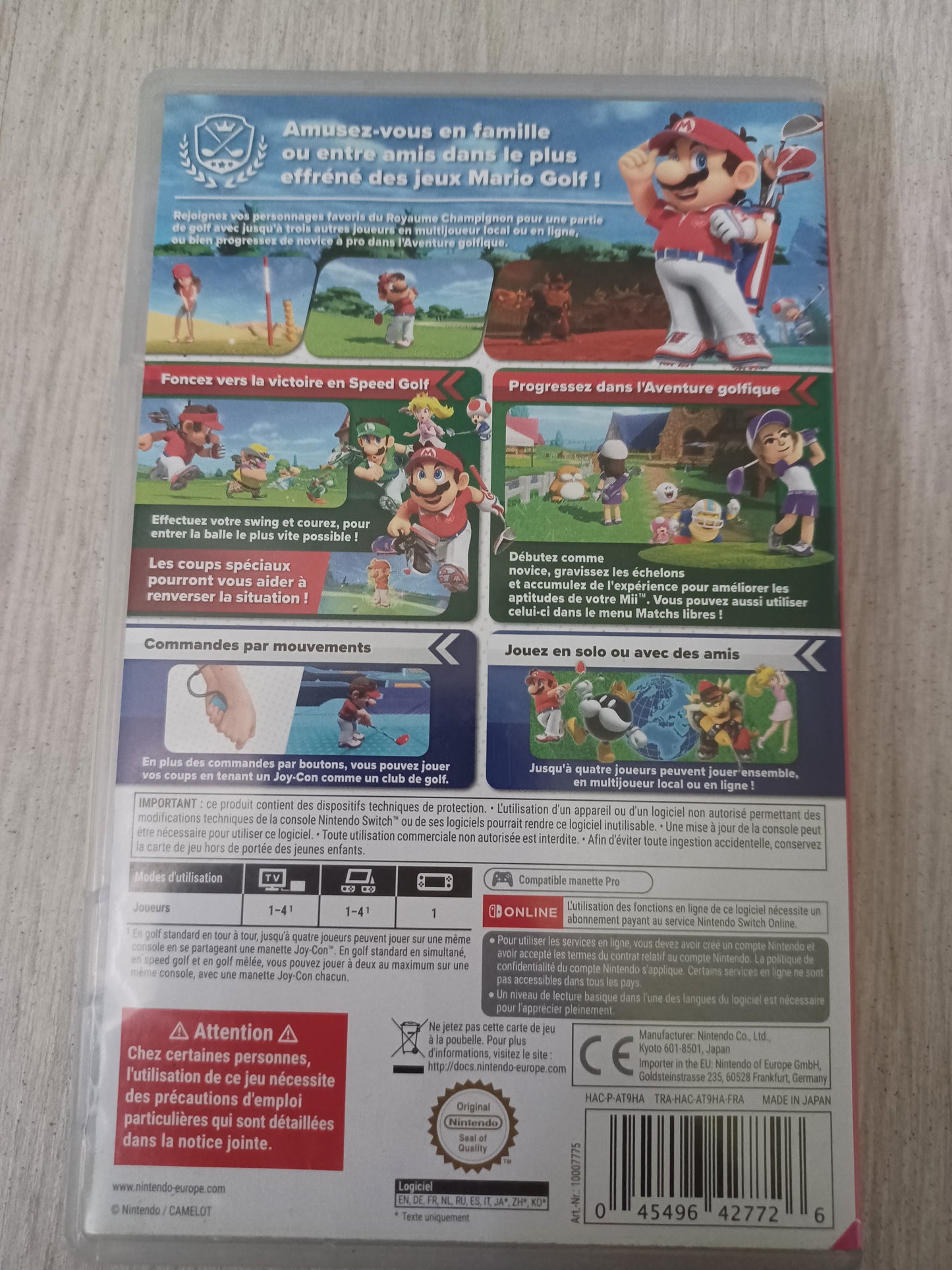 Mario golf super rush