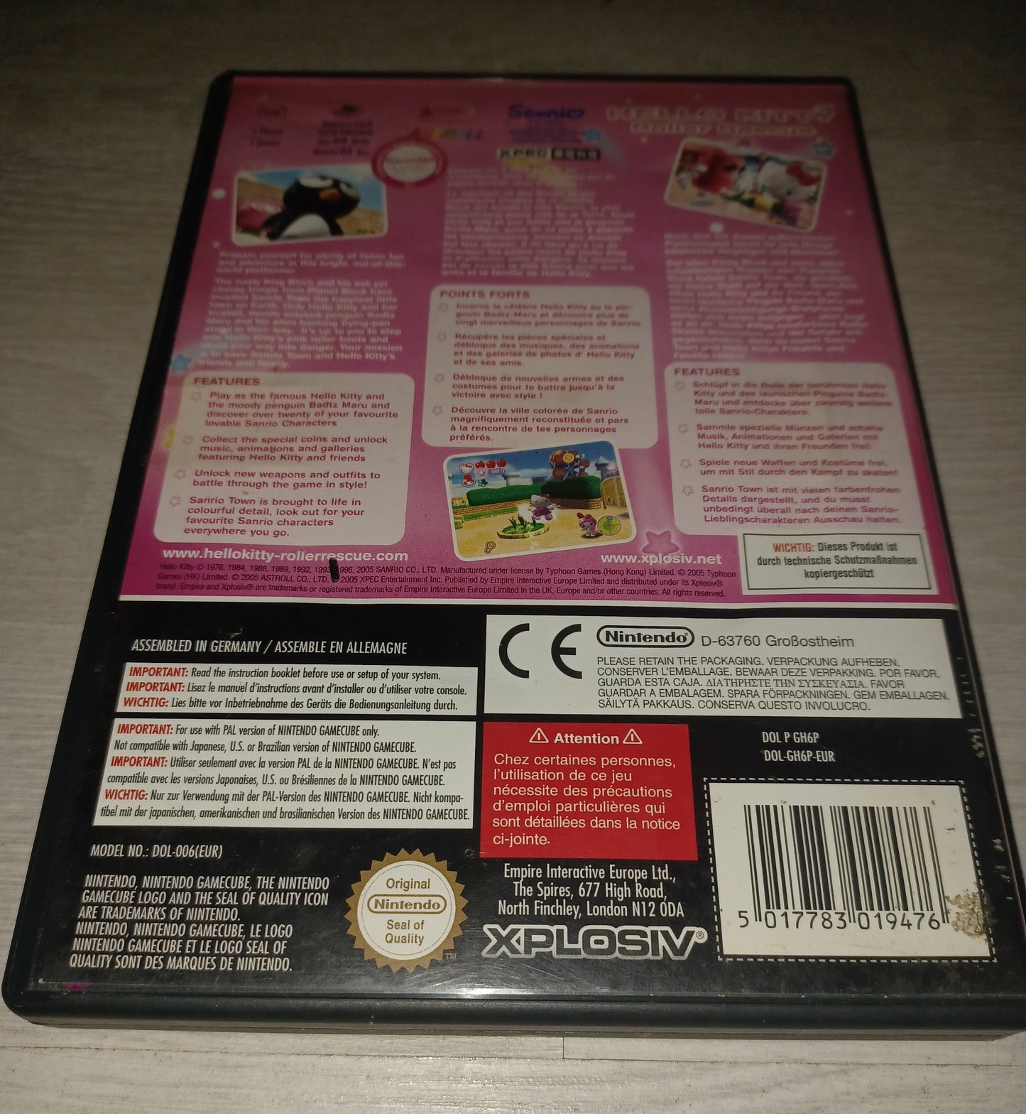 Hello kitty roller rescue