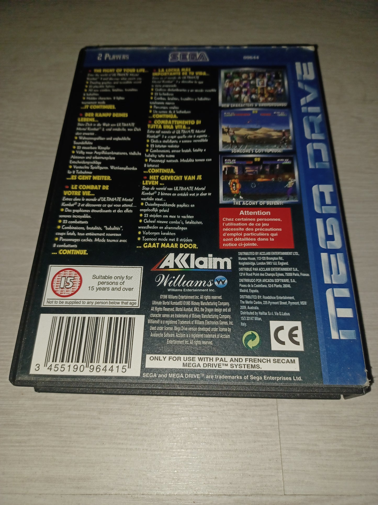 Ultimate mortal kombat 3