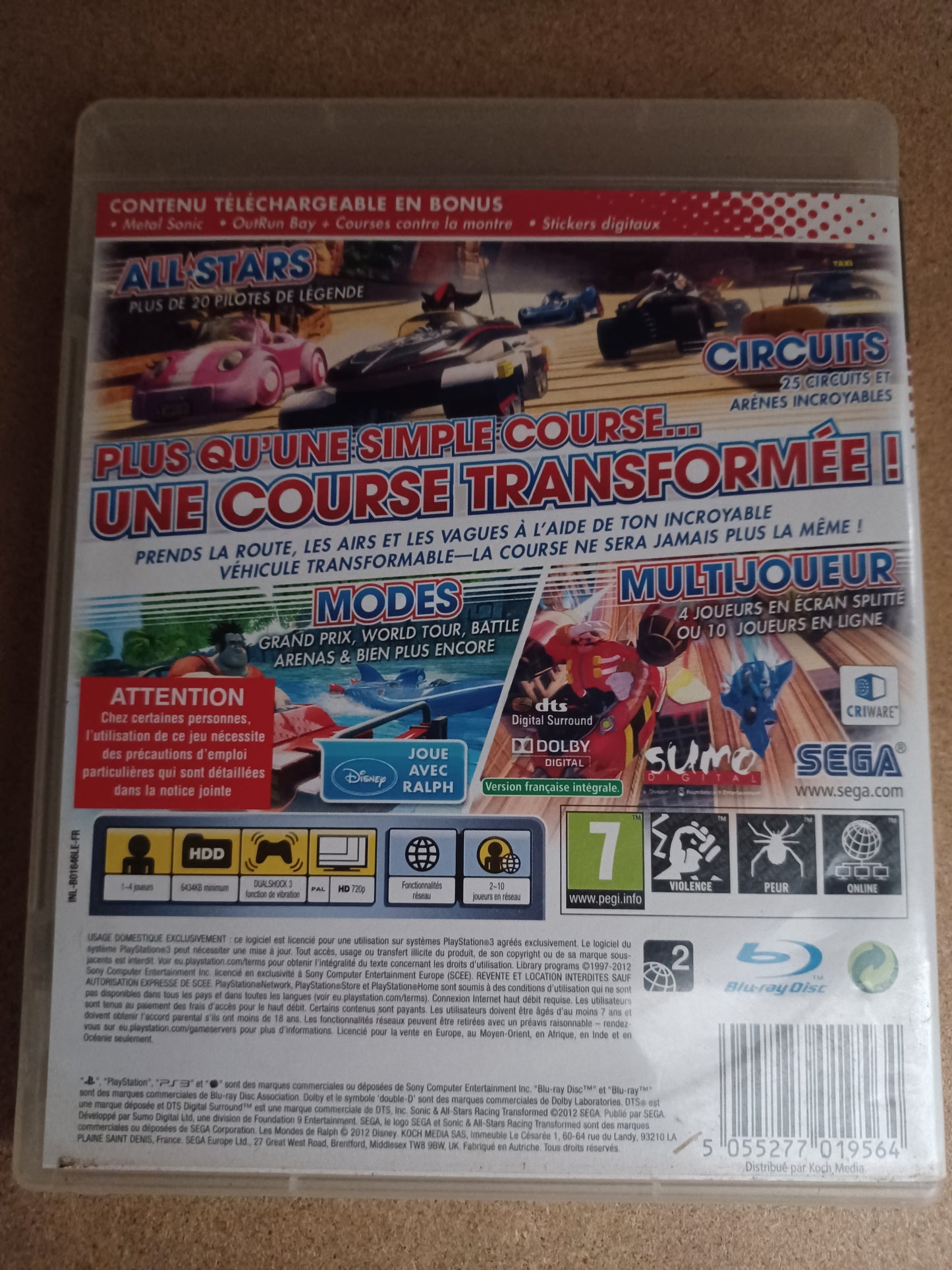 Sonic & all stars racing transformed