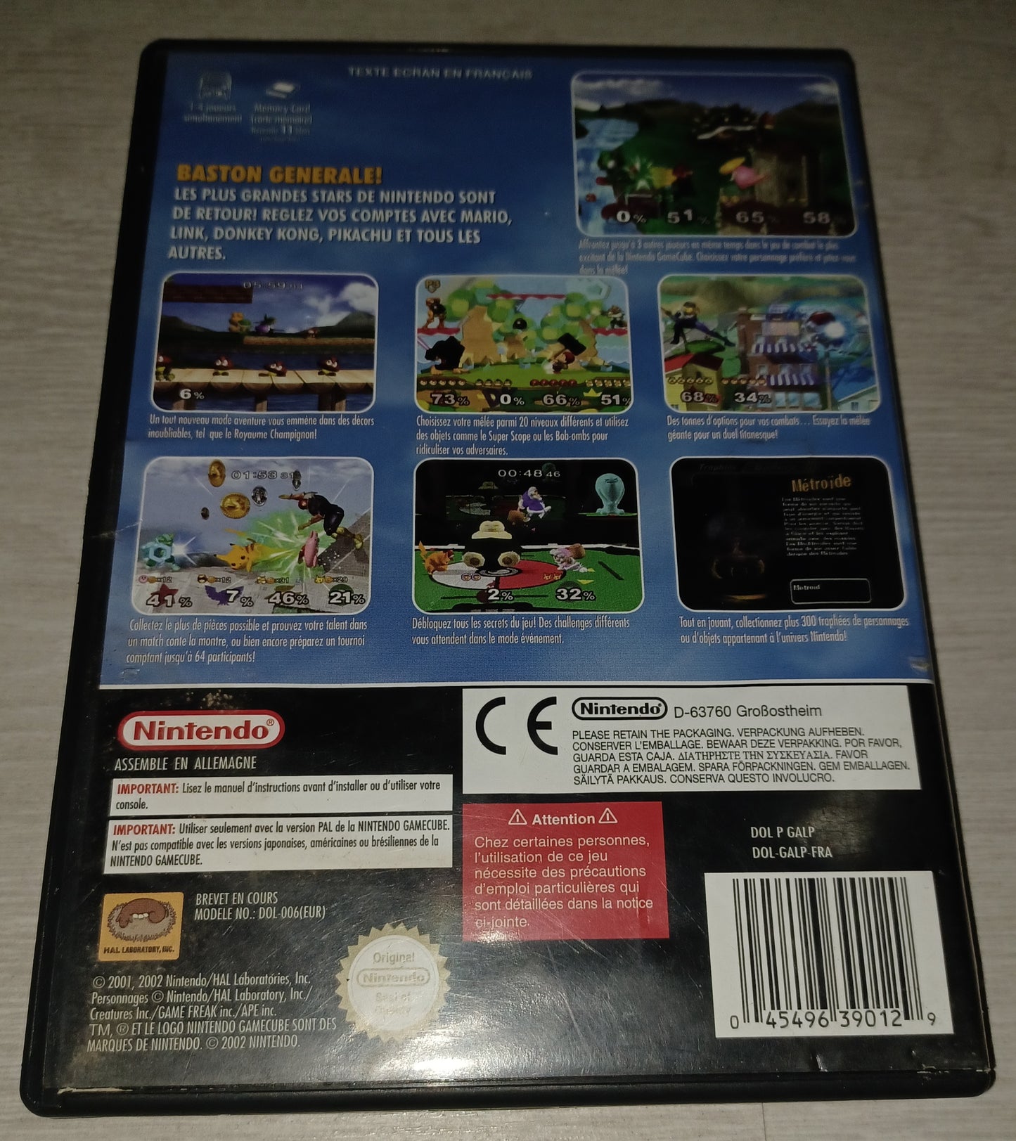 Super smash bros melee