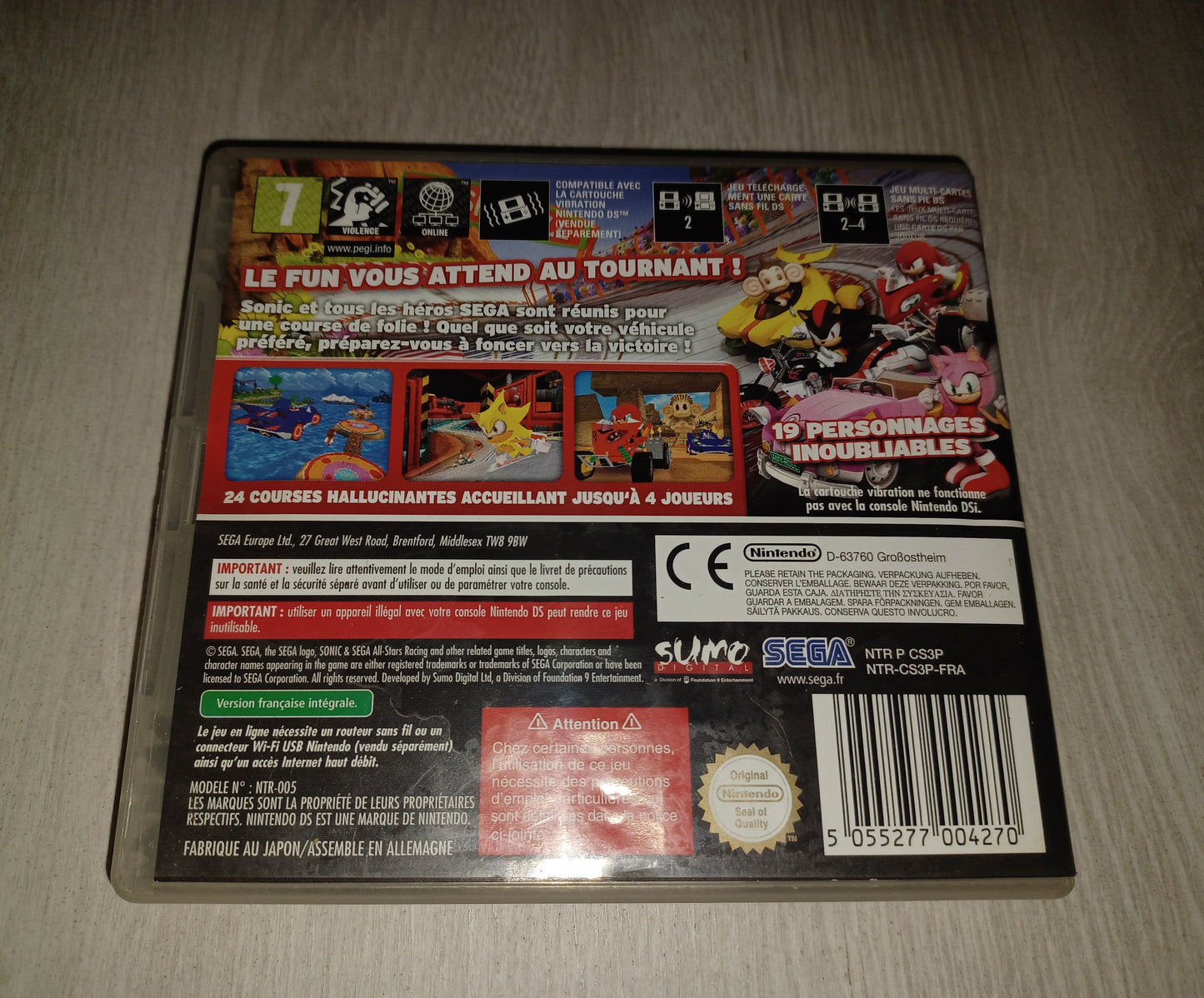 Sonic & sega all-stars racing