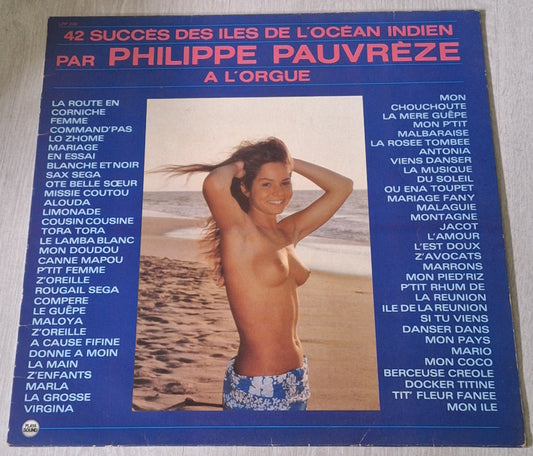 42 succès des îles de l'océan Indien par Philippe PAUVREZE a l'orgue