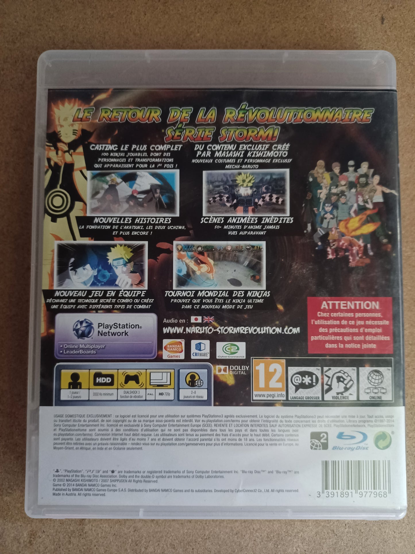 Naruto shippuden : Ultimate ninja storm revolution