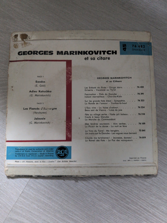 Georges marinkovitch et sa citare