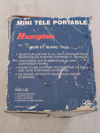 Mini télé portable - Hampton