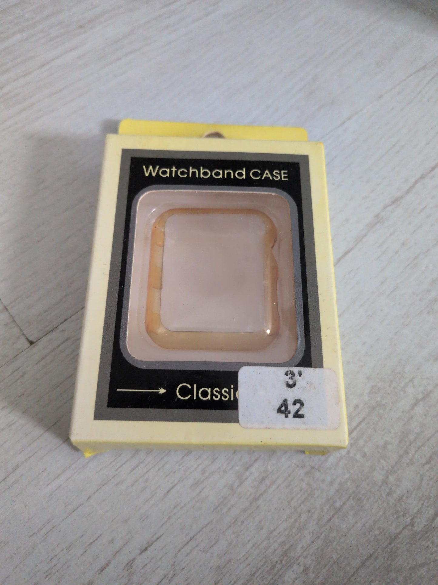 Protection montre (Orange transparent)