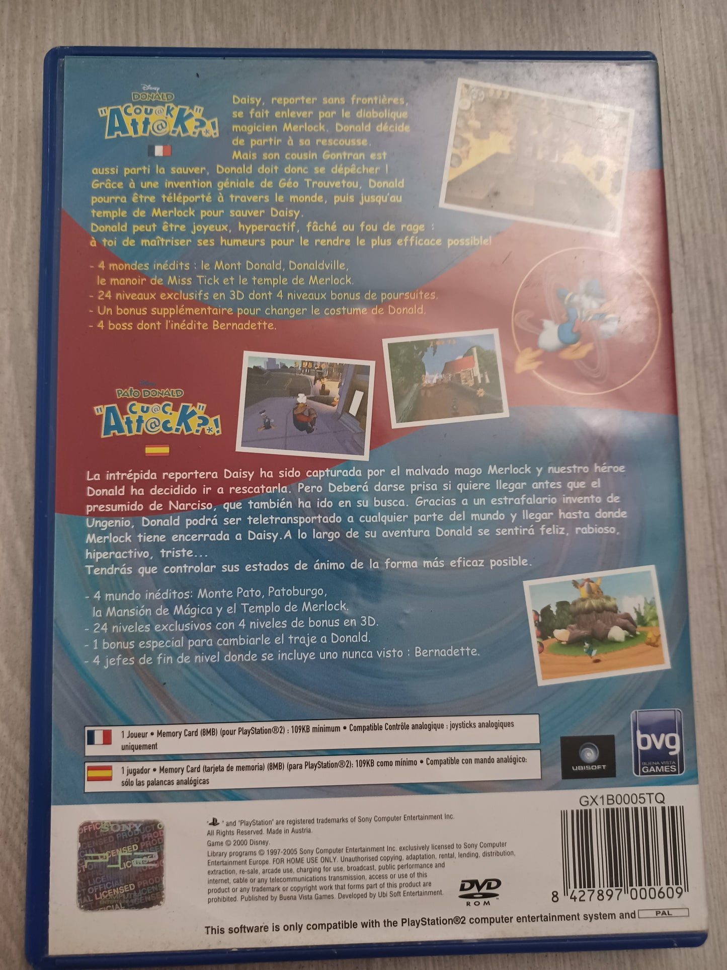 Disney's Donald Duck Quack Attack