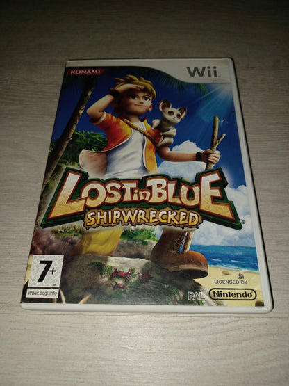 Lost in blue shipwrecked