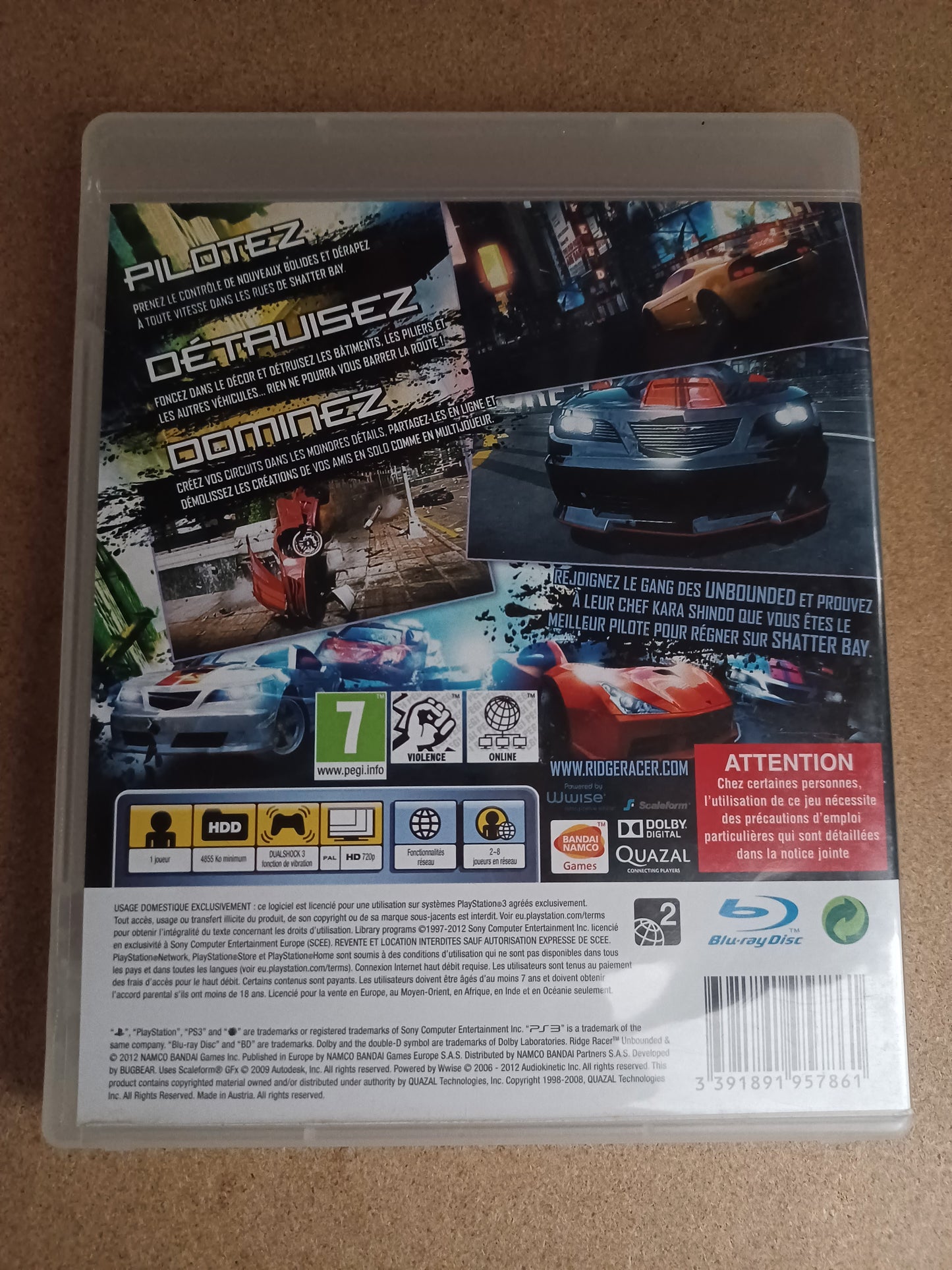 Ridge racer unbounded