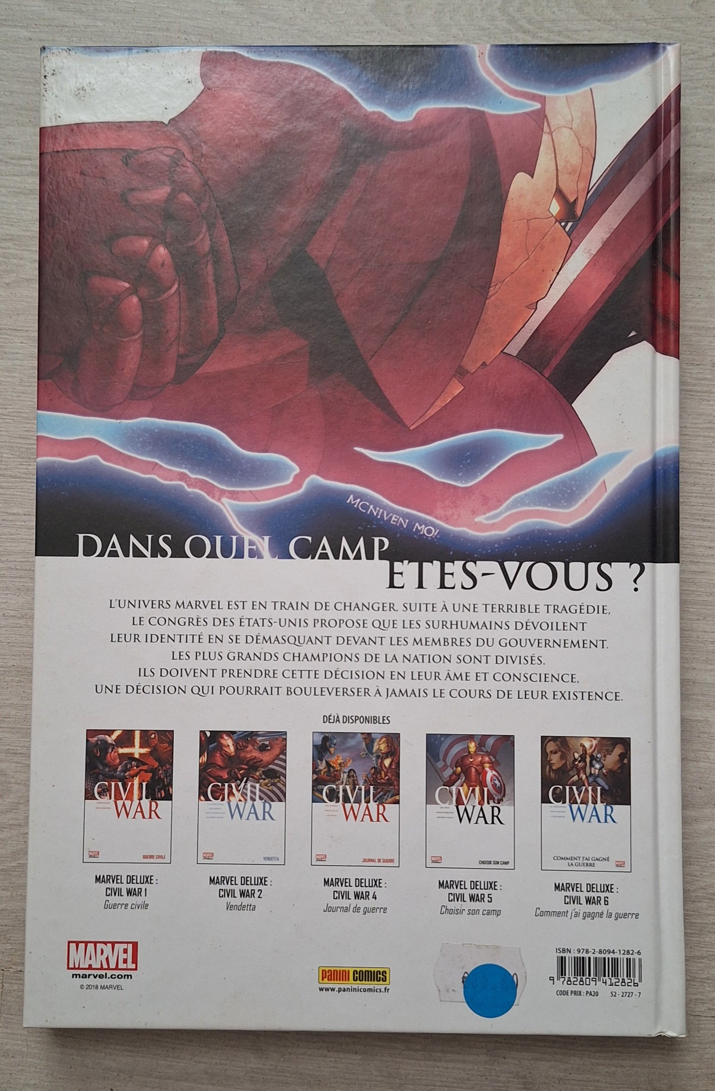 Civil war - La mort de captain america