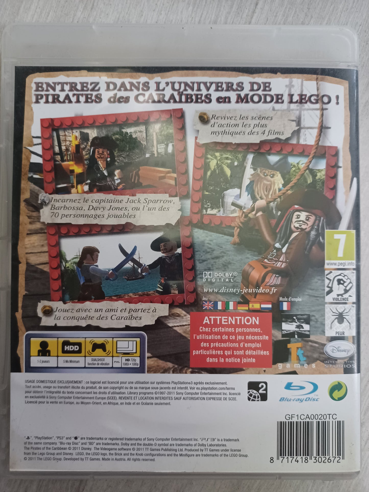 Lego : Pirates des caraïbes