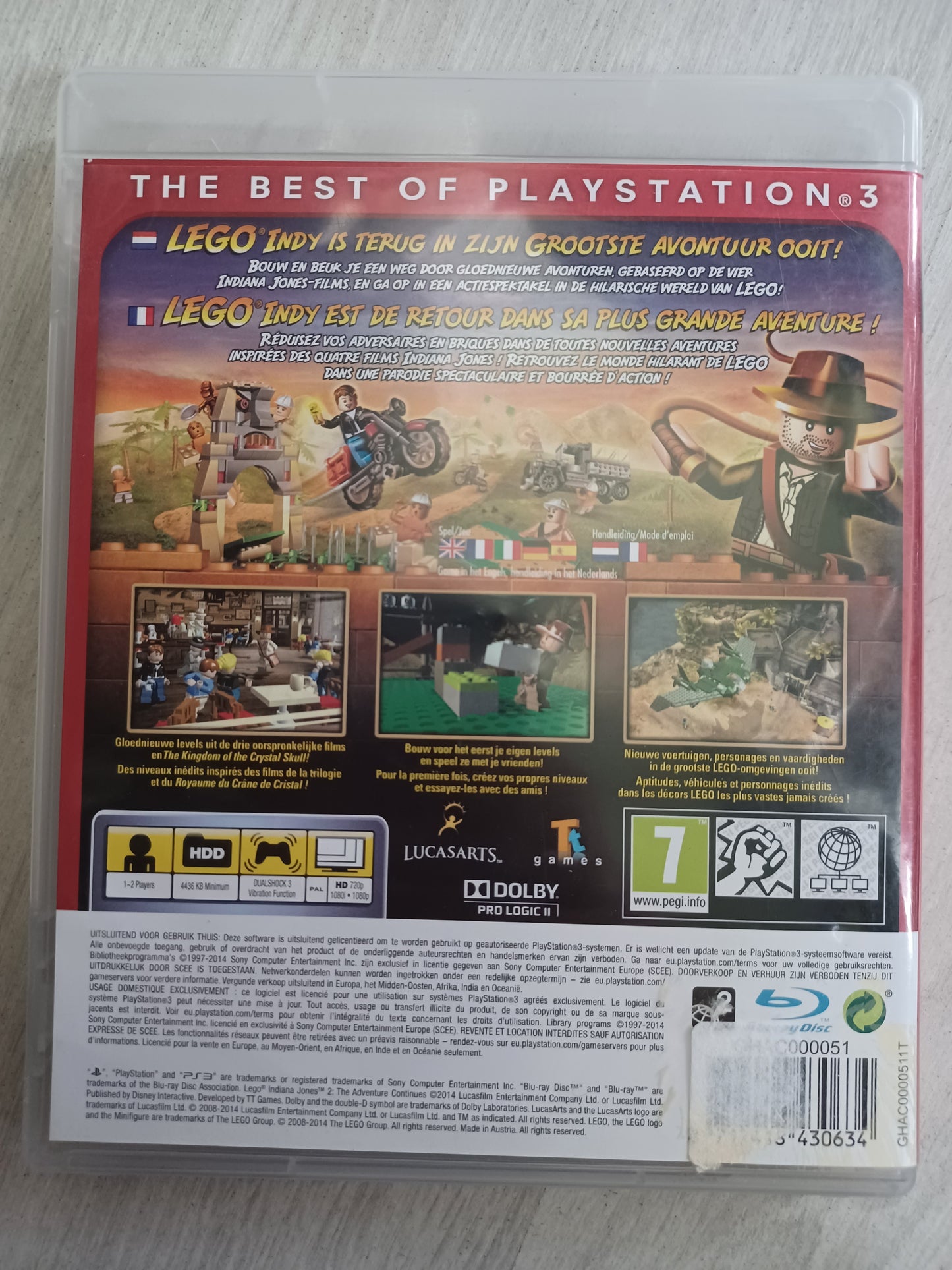 Lego Indiana Jones 2: The adventure continues (Essentials)