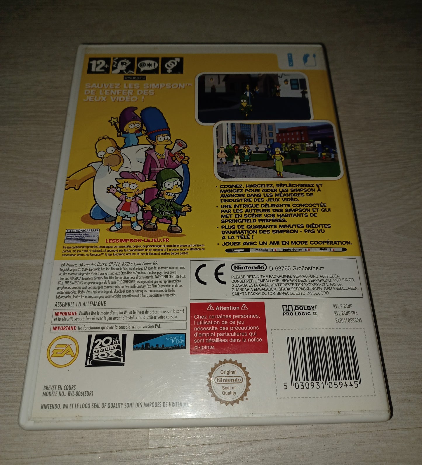 Les simpson Le jeu