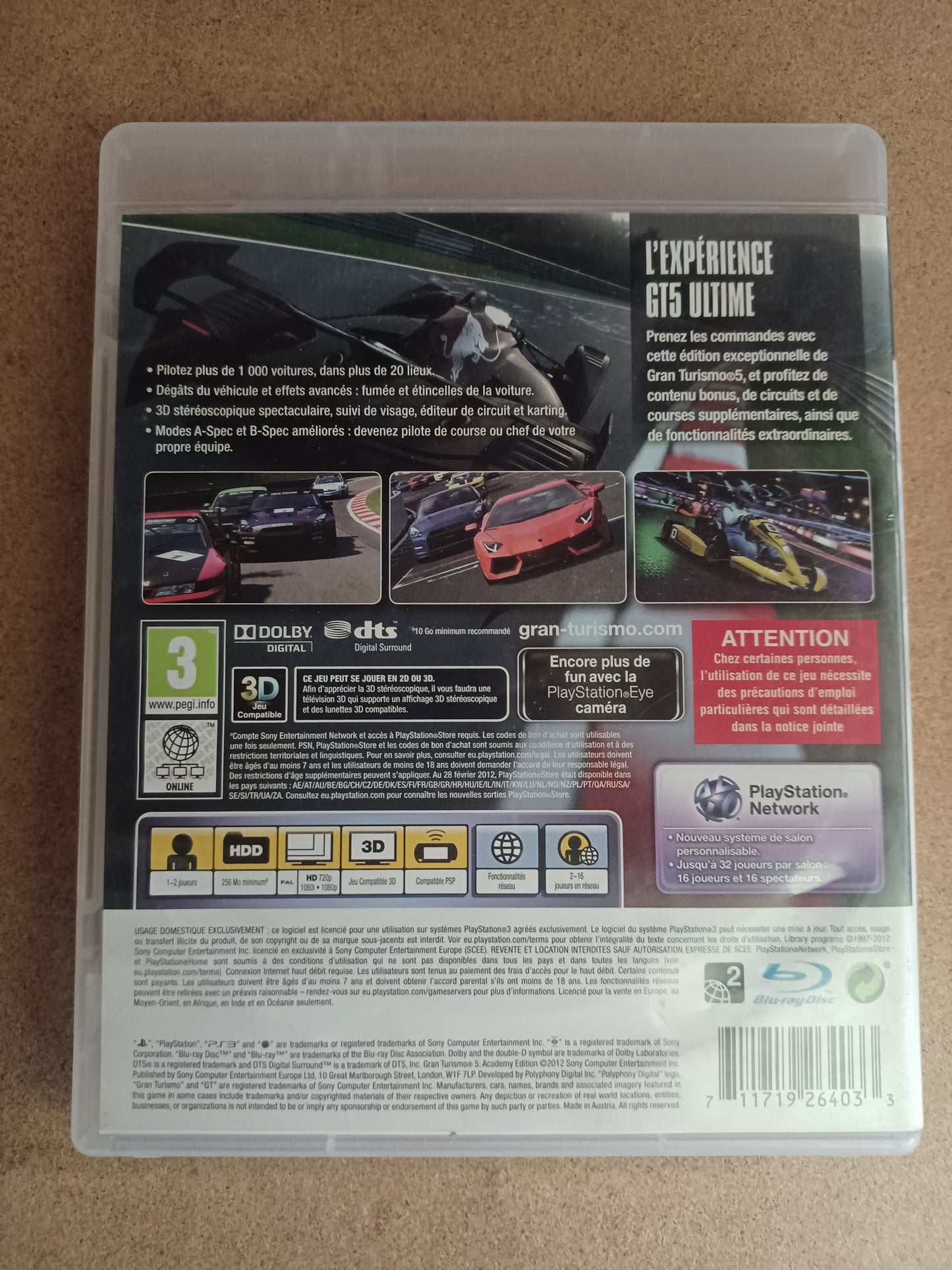 Gran turismo 5 : Academy edition