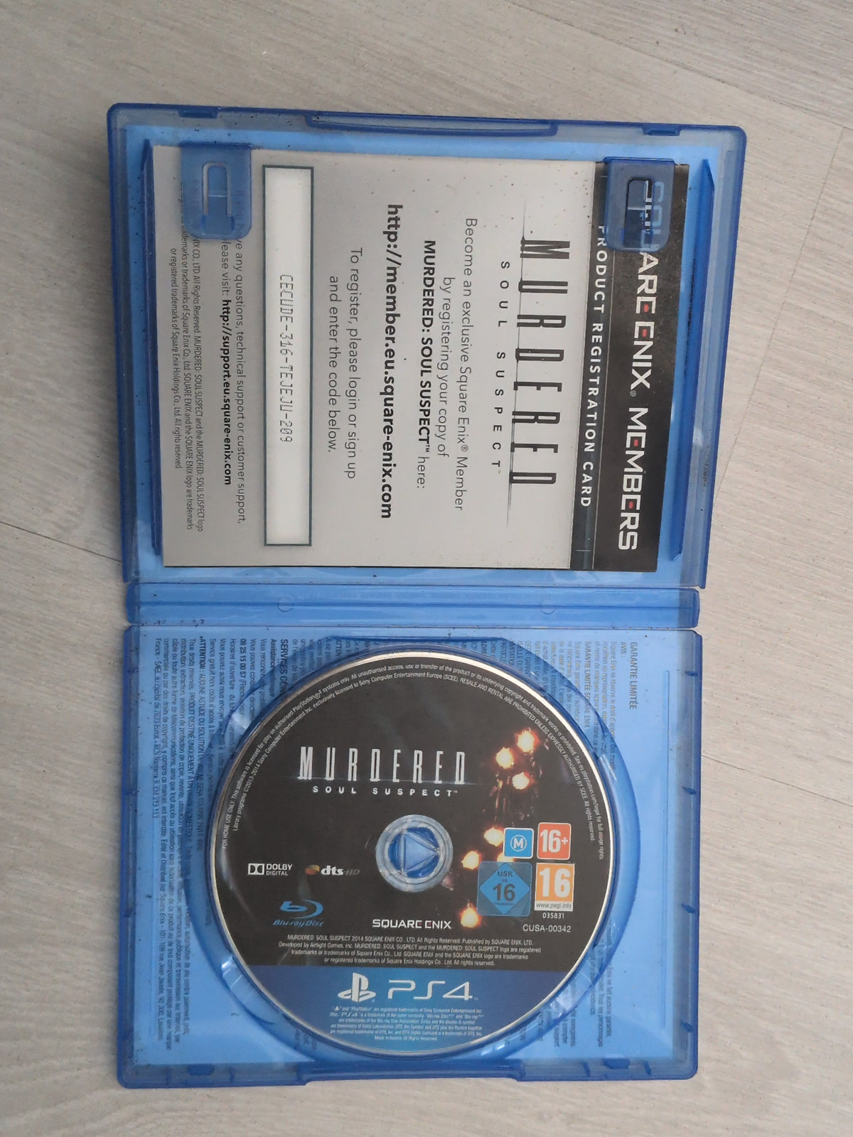 Murdered soul suspect - Limited edition