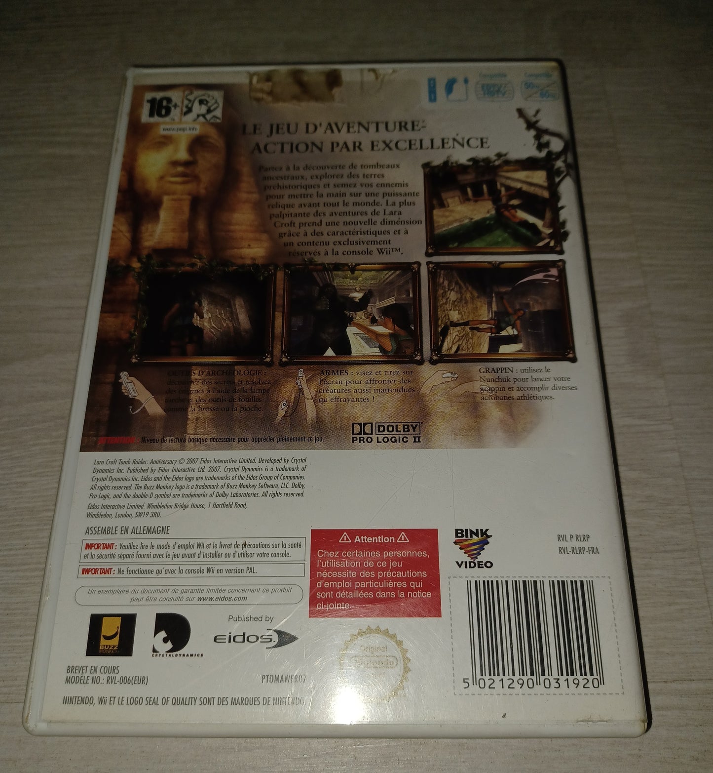 Lara croft tomb raider anniversary