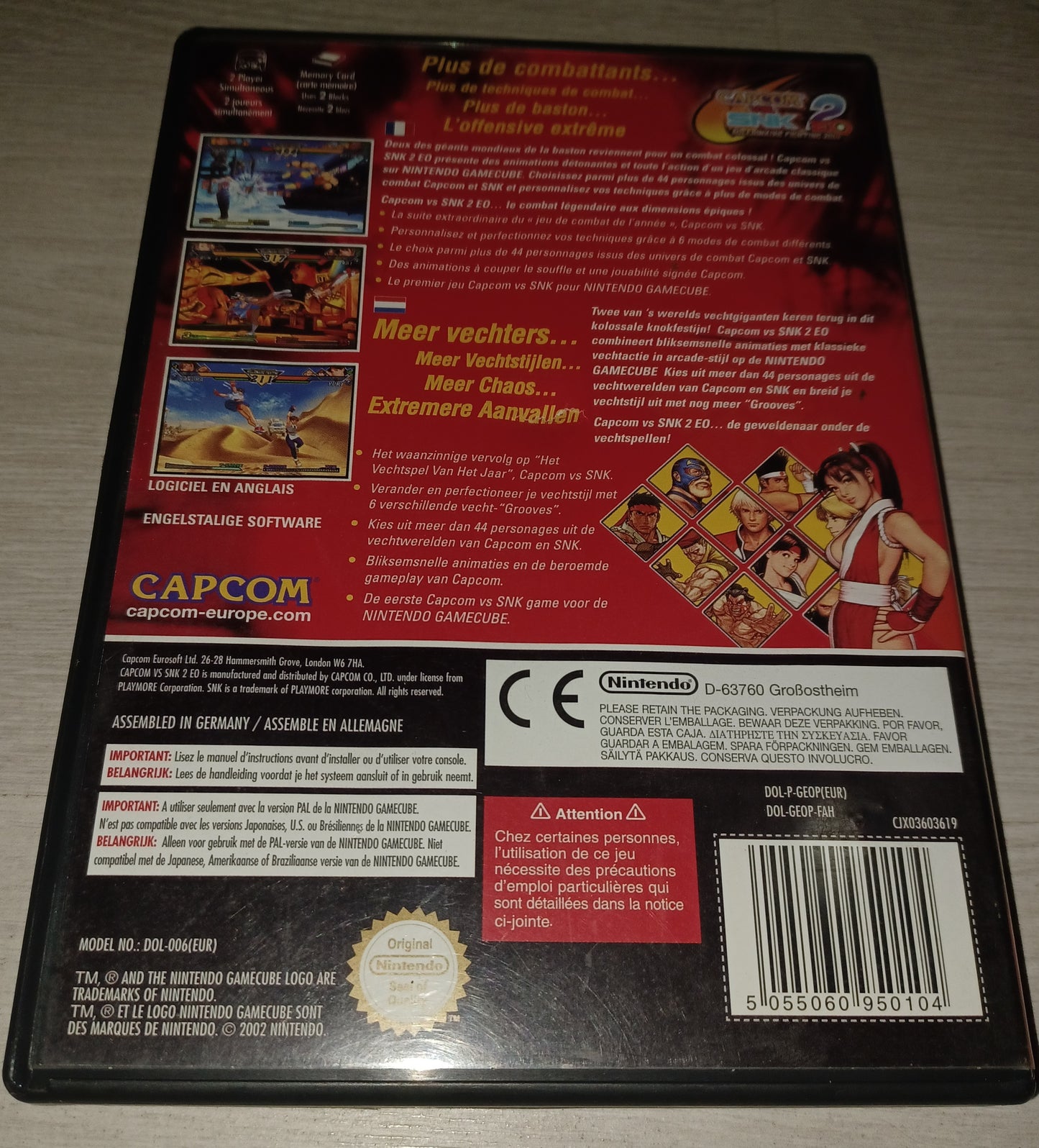 Capcom vs Snk2 EO