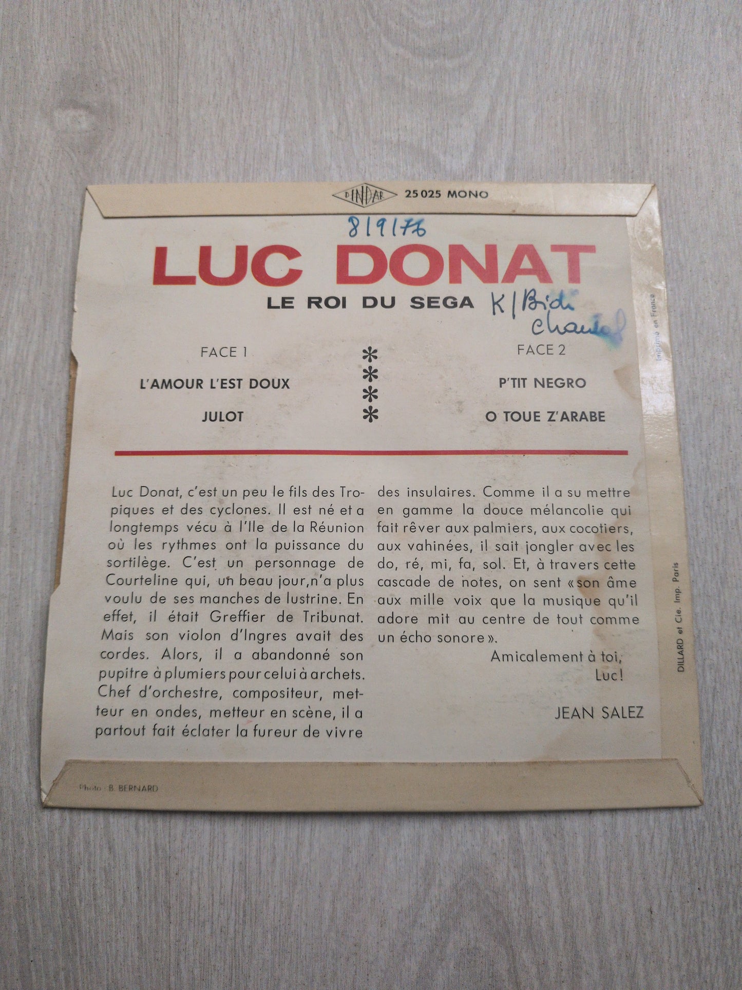 Luc donat - Le roi du sega