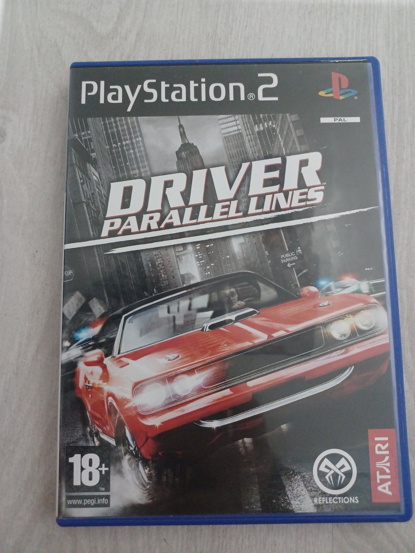 Driver parallel lines
