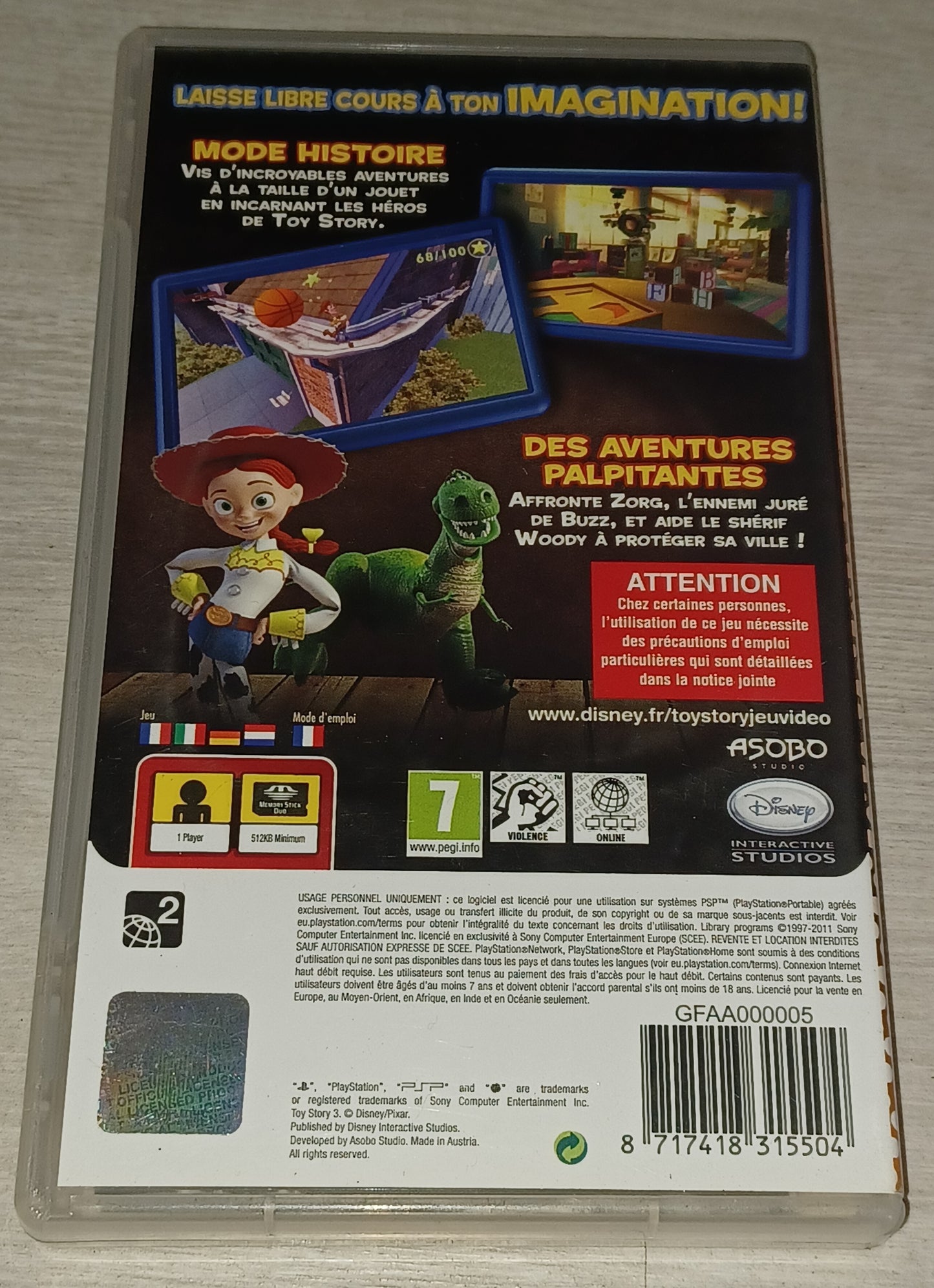 Toy story 3 (essentials)