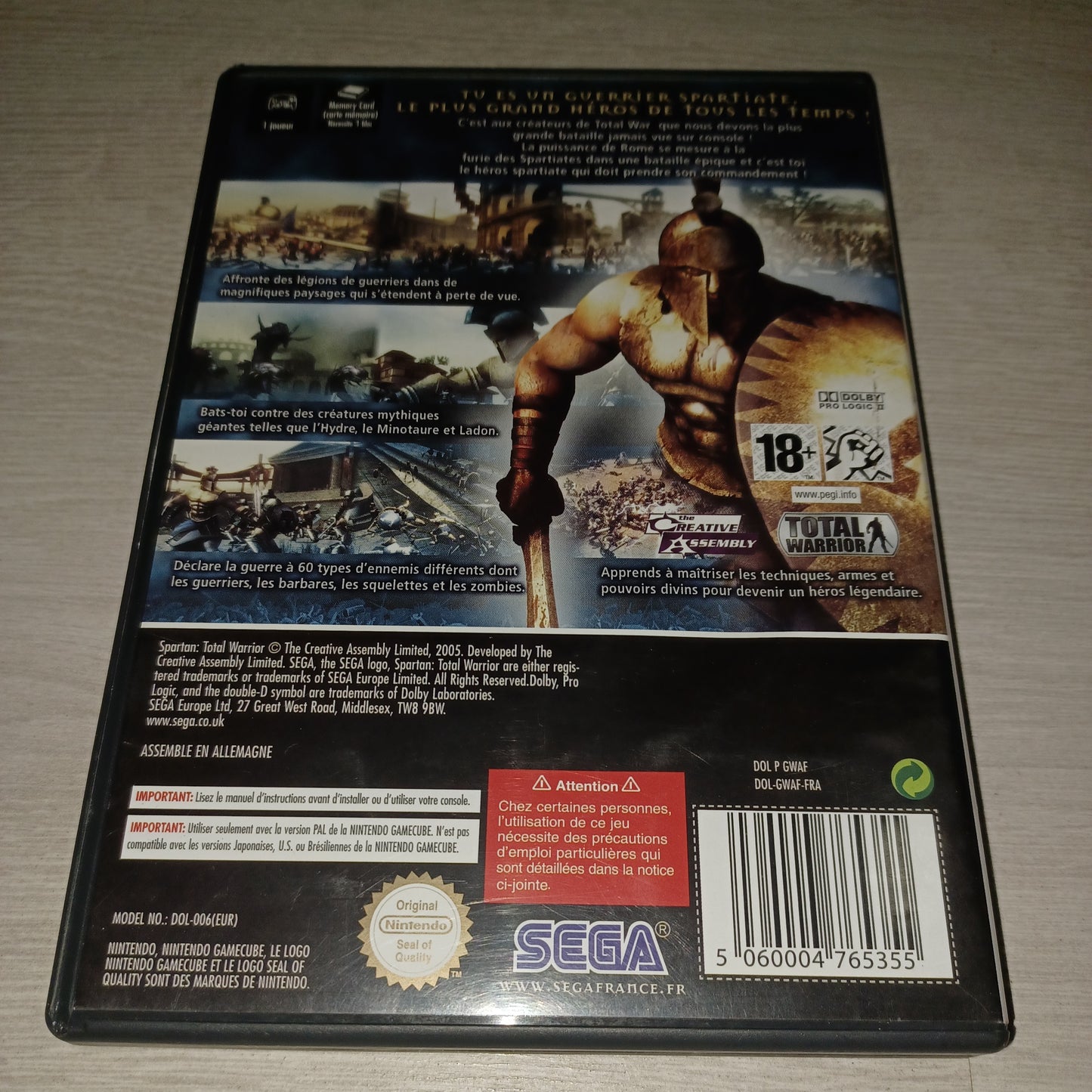 Spartan total warrior