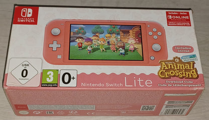 Switch lite - Edition Animal Crossing (en boîte)
