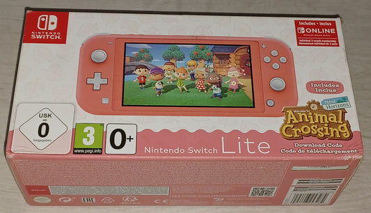 Switch lite - Edition Animal Crossing (en boîte)