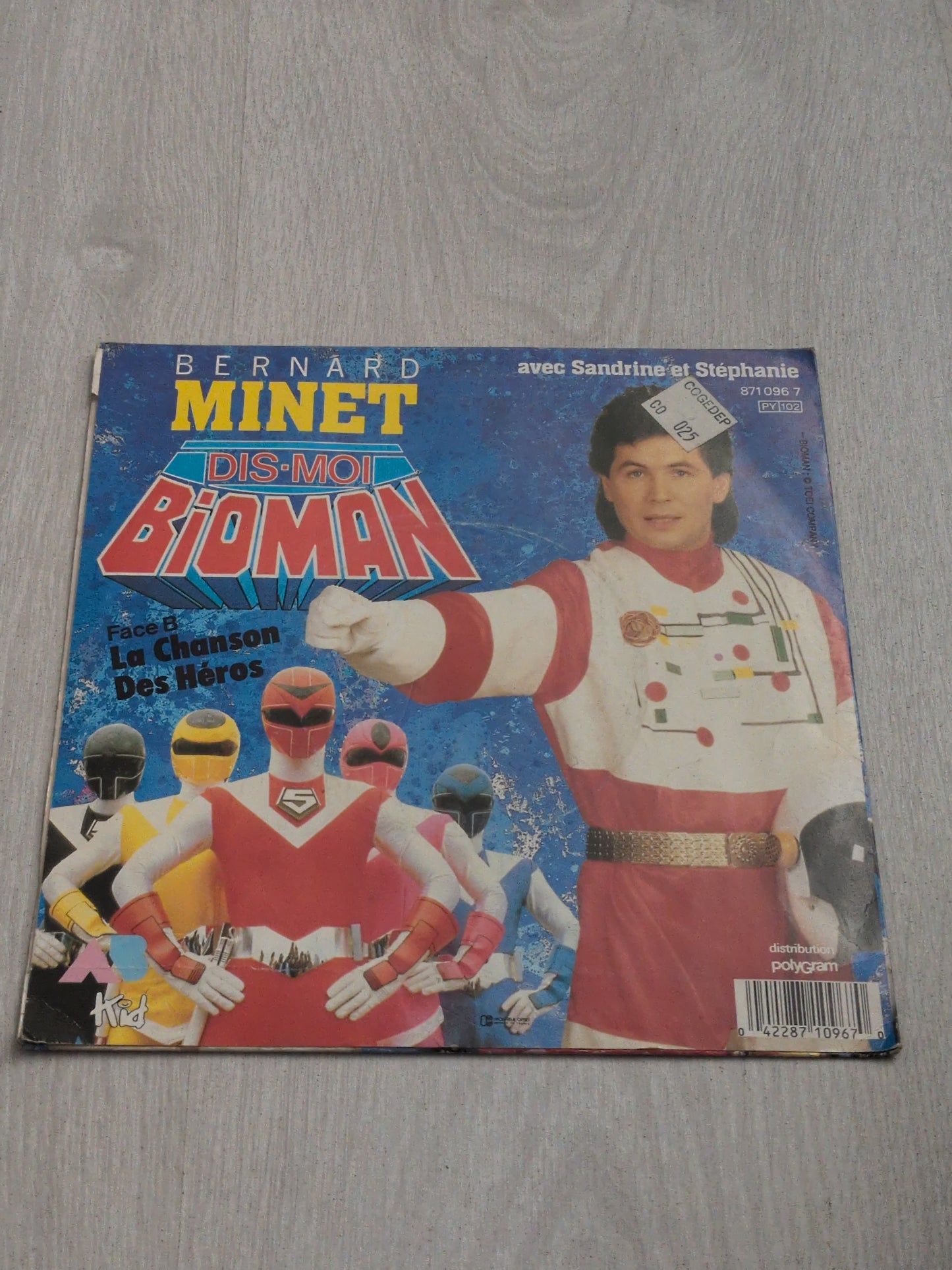 Bernard Minet - Dis-moi bioman