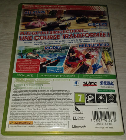 Sonic all stars racing transformed
