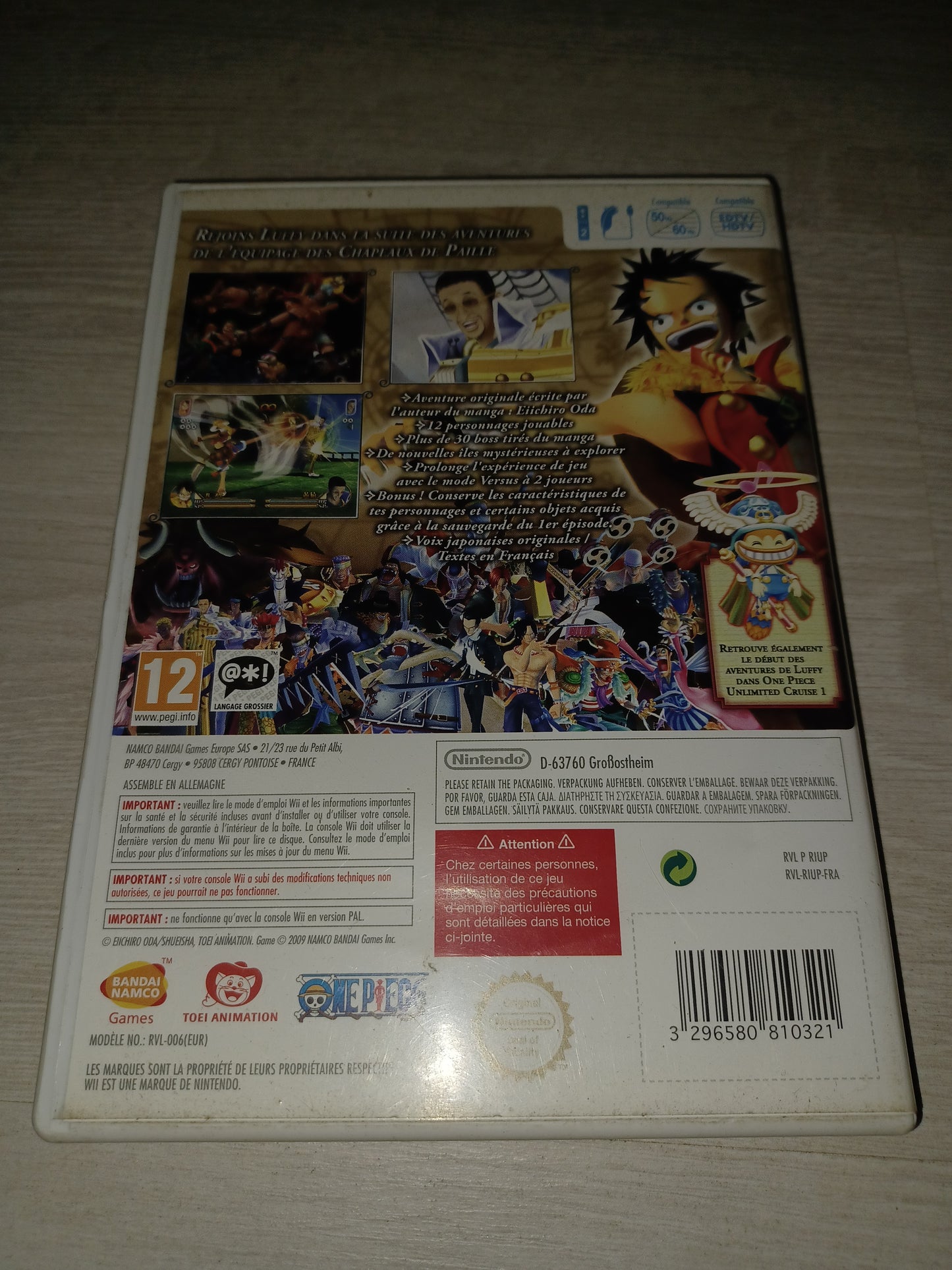 One piece unlimited Cruise 2 : l'éveil d'un héros