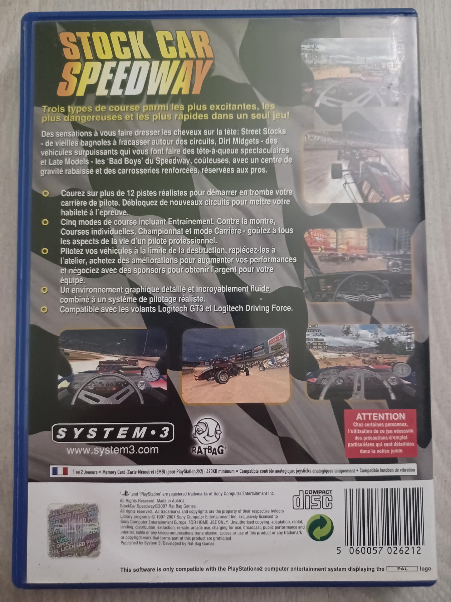 Stock car speedway