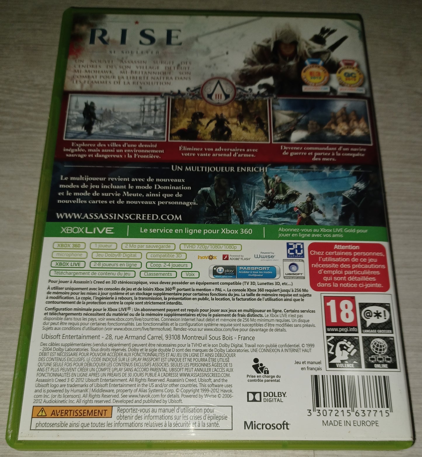 Assassin’s creed III
