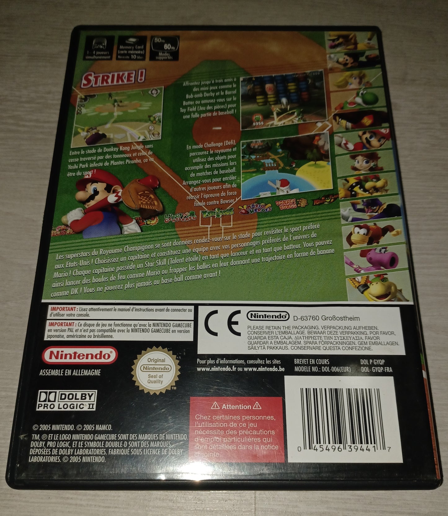 Mario superstar baseball