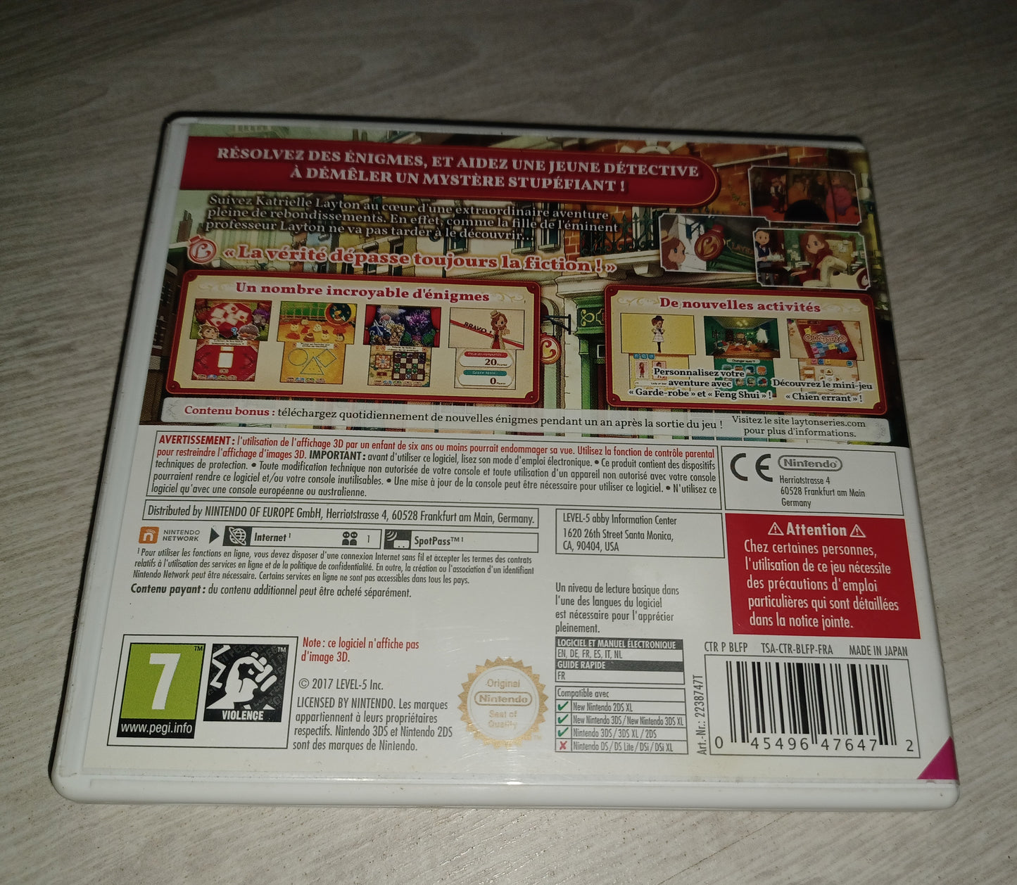 L'aventure layton - Katrielle et la conspiration des millionnaires