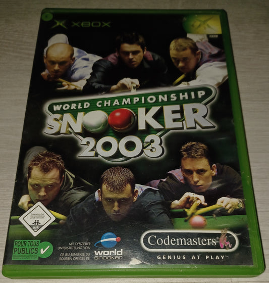 World championship snooker 2003